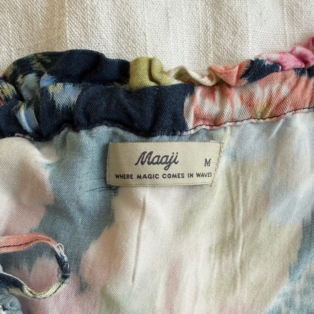 Maaji Multi-Color Floral Print Maxi Dress - Picture 2 of 5